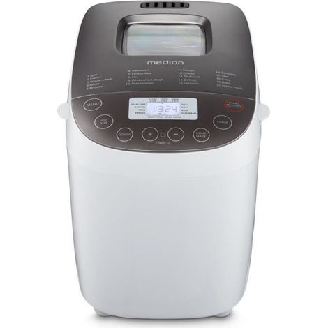 Medion MD12040 machine à pain blanc compact 950 W (1/5)