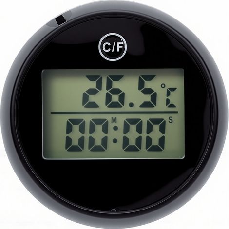 Thermomètre à eau pour bain de glace, minuterie de plongée froide flottante avec affichage LED étanche IPX6 (1/5)