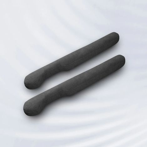 (2 pièces noires) 1 paire de bouchons de remplissage pour sièges en cuir de voiture, bouchons anti-chute pour joint de console centrale, accessoires de décoration automobile (1/5)