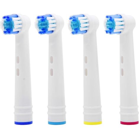Confezione da 4 ricariche per spazzolini elettrici compatibili con Oral-B, standard (1/5)