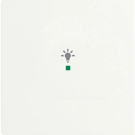 Bascule simple avec symbole ’’Lumière’’ studio blanc mat