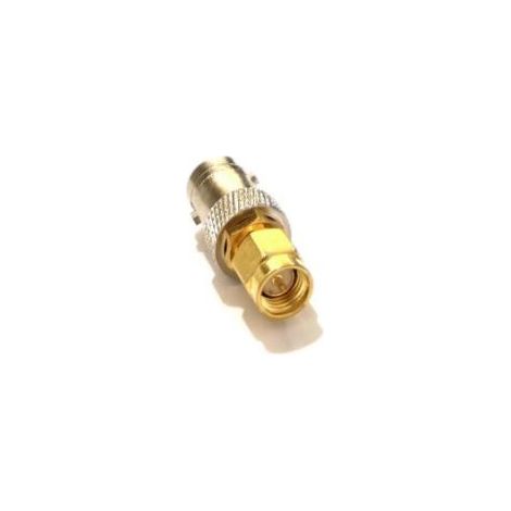 Adaptateur coaxial RS PRO SMA Mâle vers BNC Femelle, Droit, , 50O, 4GHz ( Prix pour 1 )