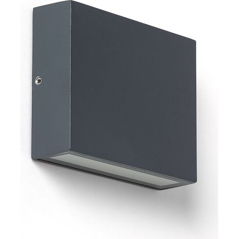 Applique Murale LED Extérieure 7 W Aluminium Éclairage Double Face CCT Sélectionnable Brooky S Anthracite