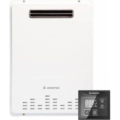 Ariston Chauffe-eau à gaz à chambre étanche External Next Evo X Outdoor SFT 11 L GPL Low NOx Classe A