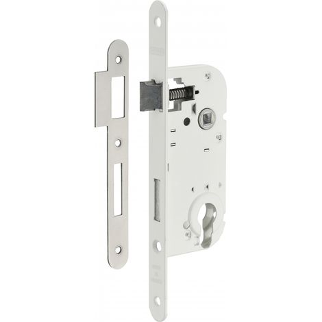 Thirard – Serrure à larder encastrable 40mm – Coffre acier 135x59mm – Pêne réversible sans démontage – Compatible cylindres profilés