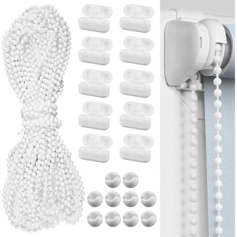 Cordón de cadena con cuentas, 10 m. Cadena para persiana enrollable. (1/5)