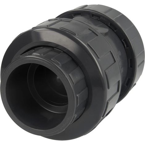 Clapet anti-retour conique PVC-U diam. 50 mm manchon adhésif