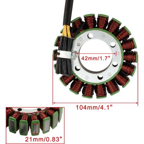 Papierpad-Kit für Zündspulenstator für GSX-1300R GSX1300R GSX 1300R 1999-2007 (1/4)