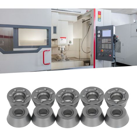 10 CNC-Hartmetall-Wendeschneidplatten, beschichtete Hartmetall-Wendeschneidplattenhalter, Schneidwerkzeuge für Metalldrehmaschinen RDMT1204-MOE (1/5)