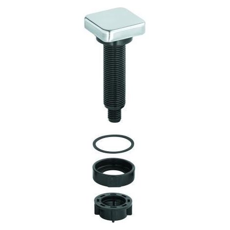 Grohe - Bouton de commande excentrique, acier inoxydable brossé 42586SD0
