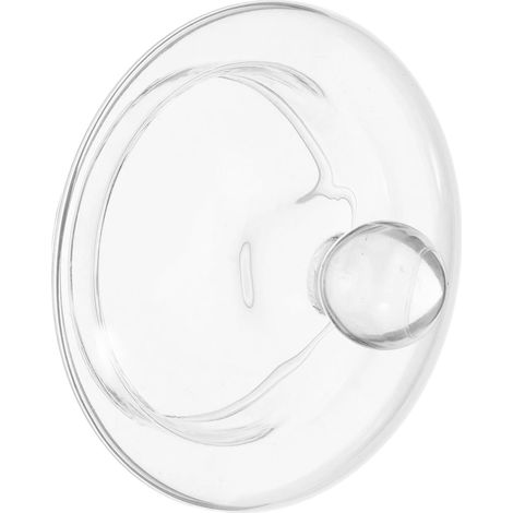 Couvercle rechange en verre pour théière de 1000 ml, diamètre 8,2 cm, couvercle en verre pour infusion maison