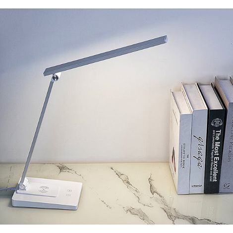 Lampe Bureau LED 10W Puissante, 3 Températures de Couleur & 10 Niveaux d'Intensité Réglable, Contrôle par Toucher, Protection des Yeux, Éclairage de Travail (1/4)