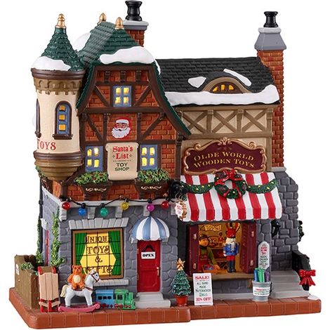 Santa's List Toy Shop con fuente de alimentación Cód. 15798