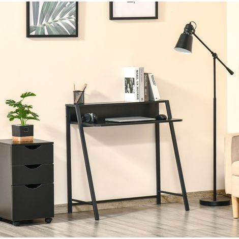 Schreibtisch Computertisch kompakter Arbeitsplatz 84x45 OKMYHOME (1/4)
