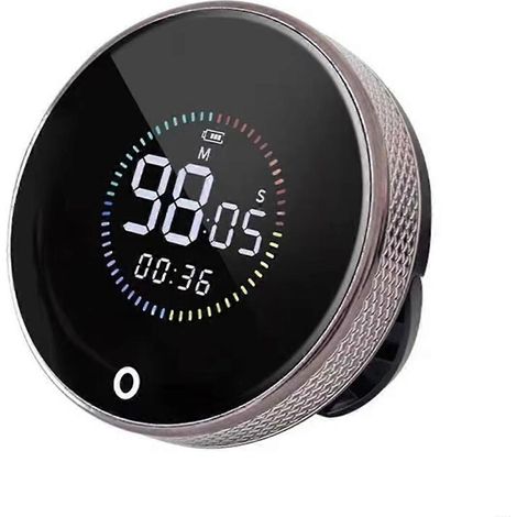 Geräuschloser, wiederaufladbarer, multifunktionaler Timer mit magnetischem LED-Farbdisplay (1/5)