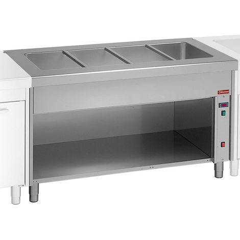 Elément bain-marie sur meuble ouvert 3 x GN1/1 - Diamond (1/3)
