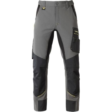 pantaloni da lavoro carpenter grigio, tg m - kapriol