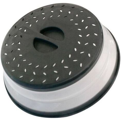Cloche Micro Ondes-sans BPA-Couvercle Micro-Ondes 3en1-Cloche pour Micro Onde Retractable Anti Vapeur et Fonction Passoire-Accessoire Lave (1/5)