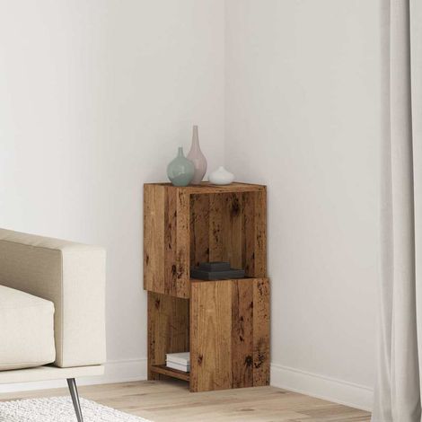 Eckschrank Altholz 30,5x30x65cm Holzwerkstoff