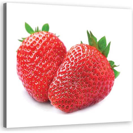 Quadro su tela, Frutta alla fragola - 60x60 (1/5)