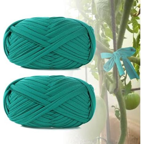 [NEVER USED] Rolls of 30M Soft Plant Ties, Garden Plant Ties, Adjustable Plant Ties, Organic Stretch Soft Plant Ties, Plant Fasteners for Fixing Climbing Plants, Roses, Cucumbers (1/4)