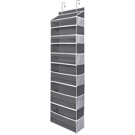Organiseur of storage to hang to the door with 6 pockets transparent for window, garde-manger, bedroom d'enfant, room of bath, bedroom to bed (nior, 1 of) (1/5)