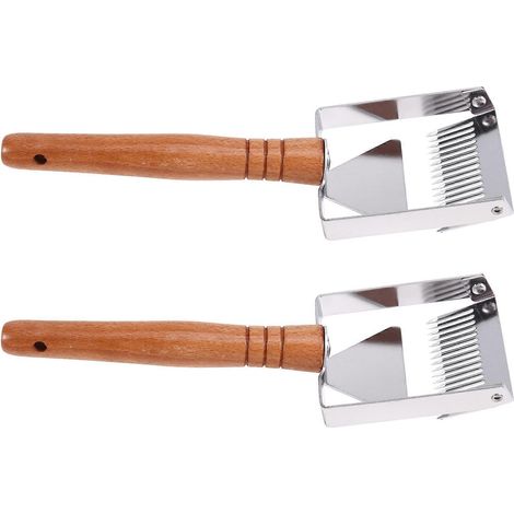 Fourche à miel, pelle à miel, extraction et récolte du miel, rabot à rayons de miel à plusieurs dents, outil d'apiculteur (1/5)