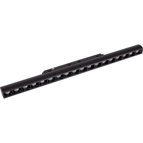 Faretto lineare binario 1F nero LED 18W 3000K Maxlight (1/3)