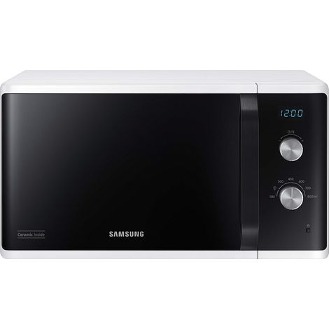 solo microonde 23l 800w bianco - ms23k3614aw - samsung