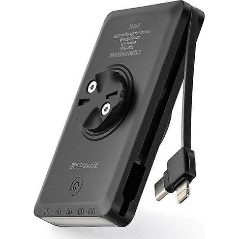 Éclairage avant de vélo ROCKBROS JP008 5000mAh avec batterie externe filaire, pour le cyclisme en extérieur et les activités de plein air. (1/5)