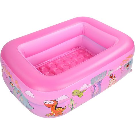 Piscine géante pour enfants et adultes, avec des dessins animés, idéale pour les loisirs de jardin, les bébés et les adultes. (1/5)