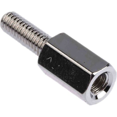 Entretoise filetée RS PRO, longueur 8mm, Mâle / Femelle, M3 x M3 ( Prix pour Paquet de 50 )