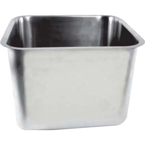 Évier Gastronorm en Acier Inoxydable 40x40x30 cm Robuste et Durable pour Gastronomie Professionnelle et Cuisine Domestique (1/2)