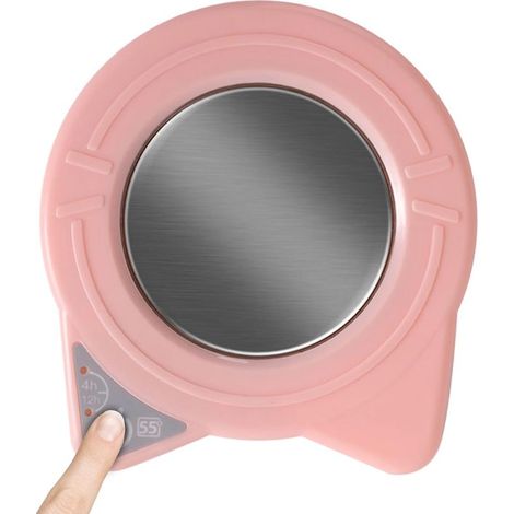 Dessous de verre à température contrôlée – Chauffe-tasse USB avec minuterie à deux niveaux Tapis chauffant et isolant multifonctionnel pour le bureau et la maison Arrêt automatique (1/5)