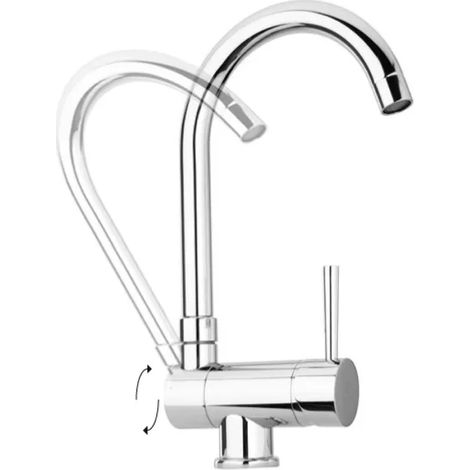 RUBINETTO MISCELATORE MONOCOMANDO PER LAVELLO SERIE STICK 3/8 RUBINETTERIA PAFFONI Spa