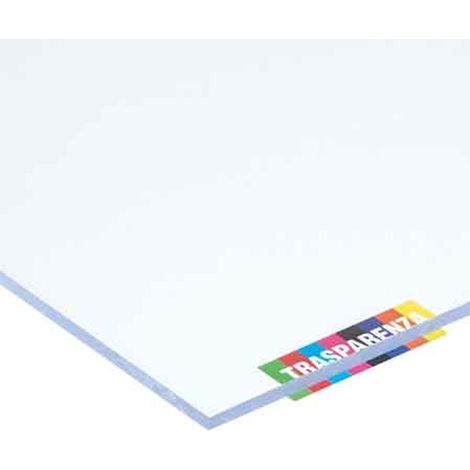 VETRO SINTETICO LISCIO TRASPARENTE 1500x500 mm - Spessore 2 mm
