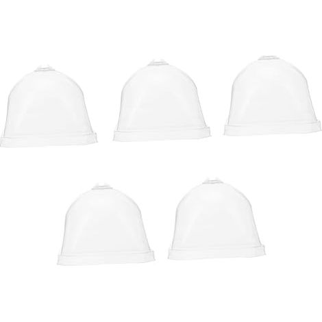 Cloche Pour Semis Jardin 5 PièCes DôMe Transparent Protection Contre Le Gel Avec Ventilation RéGlable Et Joint ÉTanche (1/5)