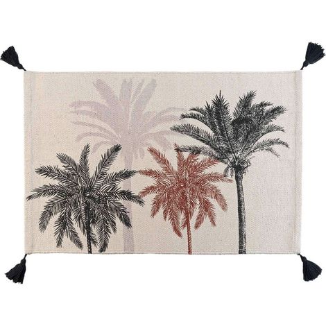 Tapis pompons 60x90 cm Kenya Lodge (1/3)