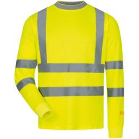 Safestyle UV-Warnschutz Langarm-T-Shirt Gr. S gelb