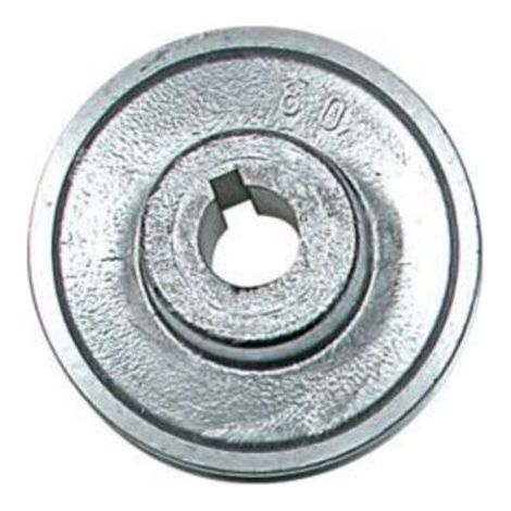 Aluminium-Riemenscheibe, 80 mm Durchmesser, 24 mm Welle (1/5)