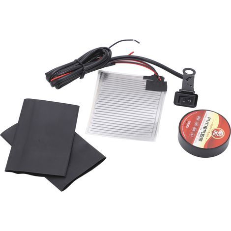 Kit de conversion pour poignées chauffantes électriques de guidon de moto (12V) (comprenant les coussinets de guidon) (1/2)