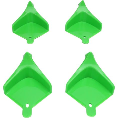 Guide-tuyau d'arrosage pour voiture (4 pièces) - Empêche le blocage du nettoyeur haute pression - Outil de nettoyage et de finition des pneus pour véhicules, motos et camping-cars (vert) (1/5)