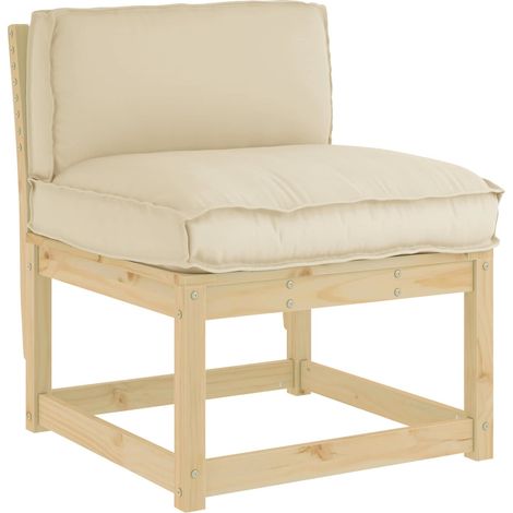 Coussin Beige 70 x 40 x 12 cm Tissu Oxford (1/5)