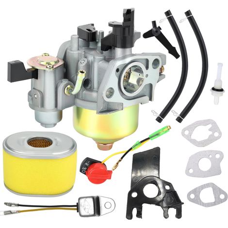Carburateur Compatible avec Moteur Honda GX120 GX160 GX200 5.5HP 6.5HP, Remplacement Pièces 16100-ZH8-W51 16100-ZH8-W61 (1/5)