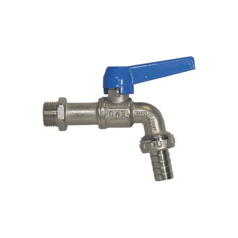 RUBINETTO A SFERA CURVO CON PORTAGOMMA MOD. EKO-LUX- 1/2- ENOLG- pezzi 1