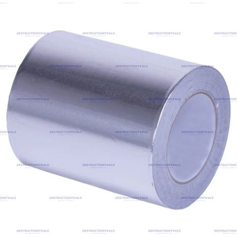4 rouleaux 50M x 150mm (200M) Ruban D'Aluminium (CVC) (50mic)