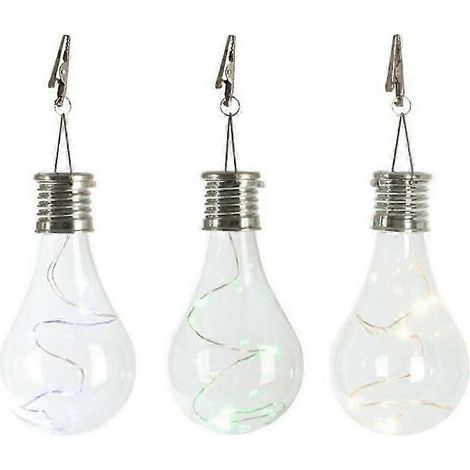 Ampoule solaire étanche 0,06 W 1,2 V rotative LED en cuivre pour extérieur (1/5)