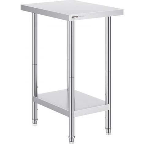 Tavolo da Lavoro in Acciaio Inossidabile 610 x 457 x 864 mm (1/5)