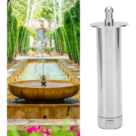 Buse de fontaine G3/4 femelle, en acier inoxydable argenté, pour jardin/piscine/landscaping (1/5)