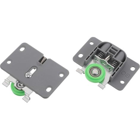 pour porte coulissante de placard 24 mm lot de 2 rail à
